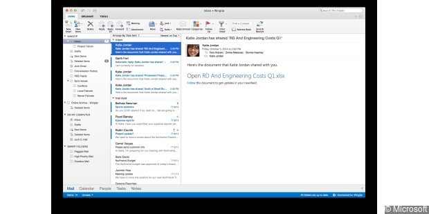 Outlook for mac test