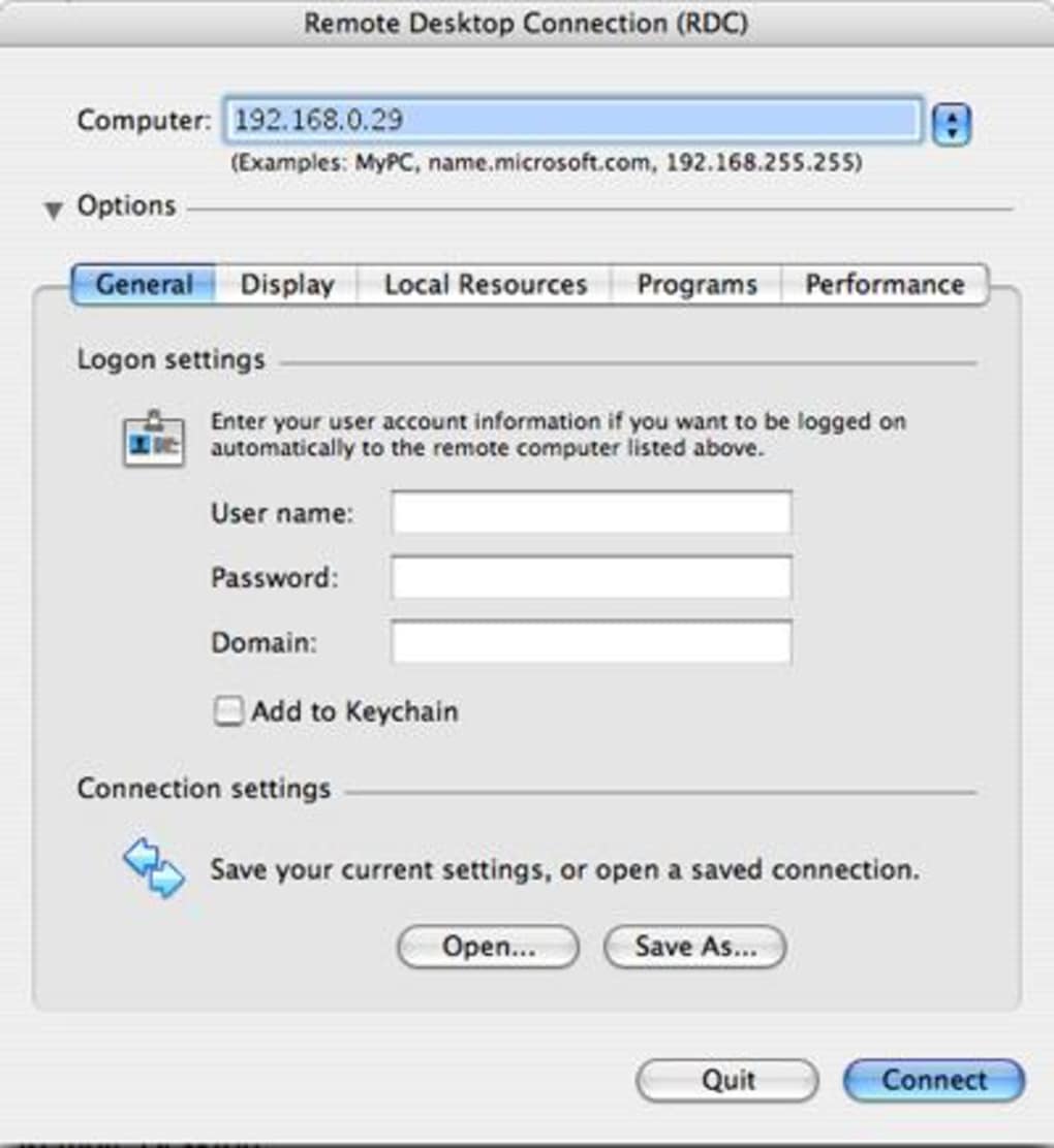 Microsoft Remote Desktop Connection Client Für Mac